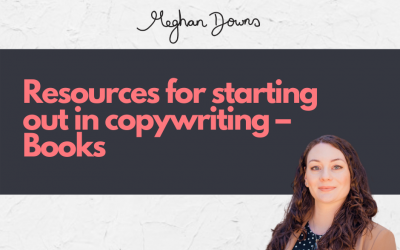 Resources for starting out in copywriting – Books