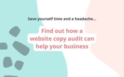 How can a website copy audit help your business?