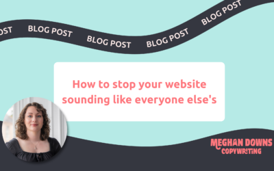 How to write website copy that sounds like you (not AI)